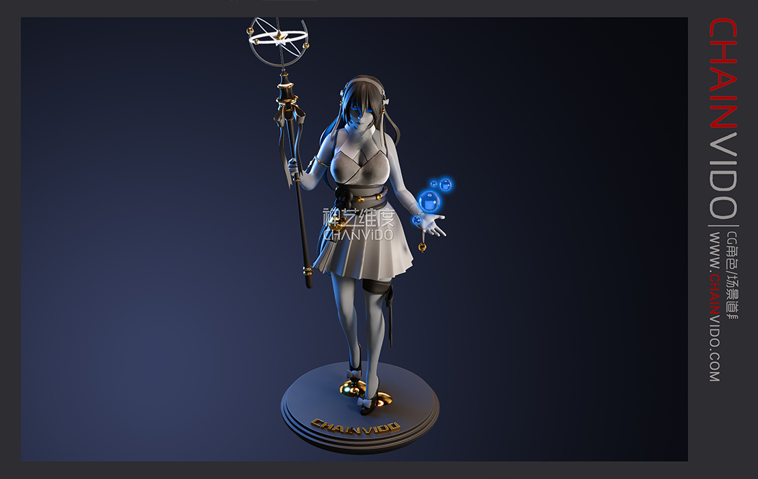 禅艺维度 - CHAINVIDO 《Eternal》系列 次时代人物设计